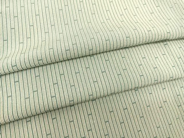 平和屋着物▽江戸小紋　単衣　竹縞　正絹　逸品　BAAS8050yc