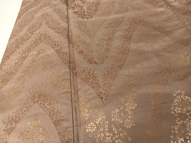 平和屋着物○旧門跡御所御料錦司 草木諦寛 訪問着 草花文