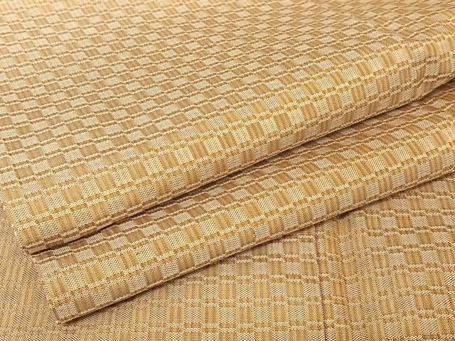 平和屋着物●山下八百子　本場黄八丈　紬　正絹　逸品　AAAT9443np