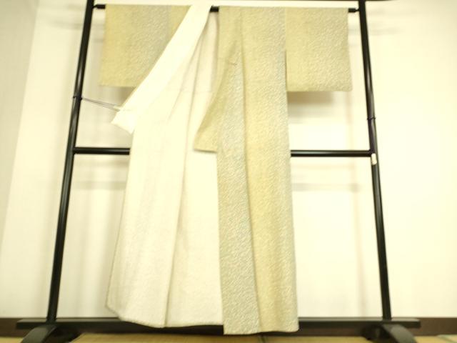 平和屋着物▽上質な小紋 単衣 霞丸文 正絹 逸品 DAAS0101azの通販はau