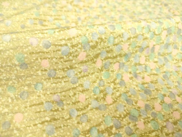 平和屋着物▽上質な小紋 単衣 霞丸文 正絹 逸品 DAAS0101azの通販はau