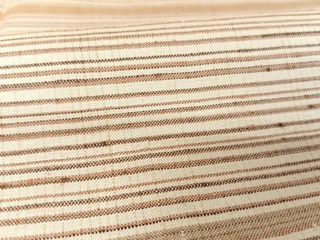 平和屋着物○上質な紬 縞 正絹 逸品 AAAT9476np