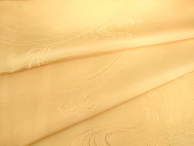 平和屋着物▽上質な小紋　単衣　立波地紋　暈し染め　正絹　逸品　DAAS0172az