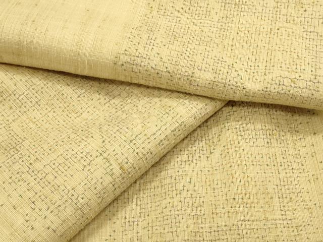 平和屋着物●結城紬　100亀甲　草花文　正絹　逸品　CAAS0148th