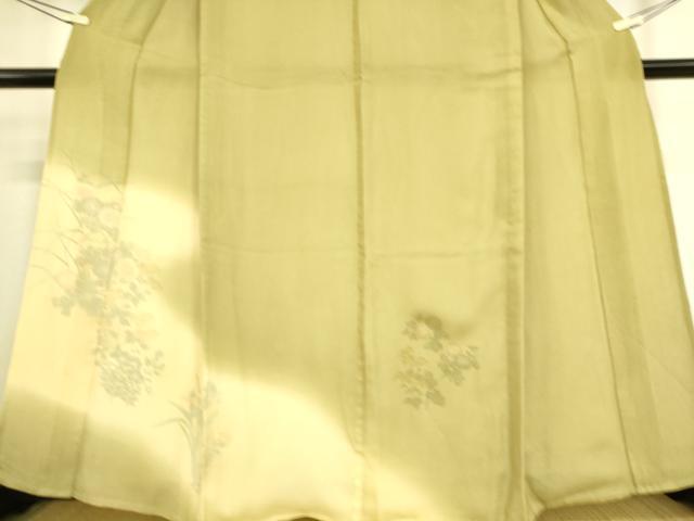 平和屋着物▽訪問着　無双　紗袷　紗×絽　吉祥花文　暈し染め　正絹　逸品　DAAS0291az_3