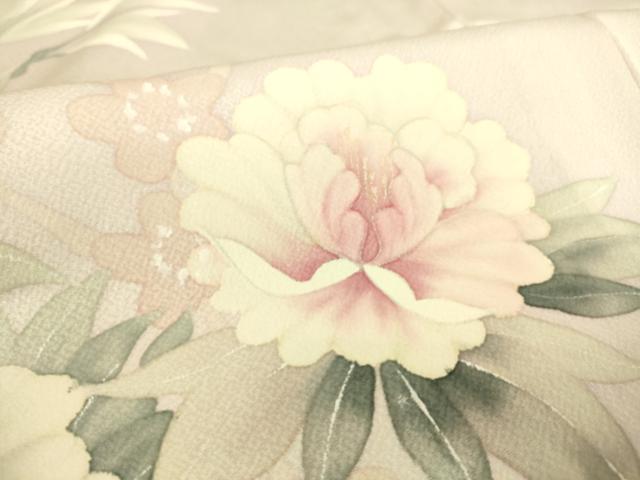 平和屋着物▽訪問着　単衣　花尽くし　正絹　逸品　DAAS0225az_6
