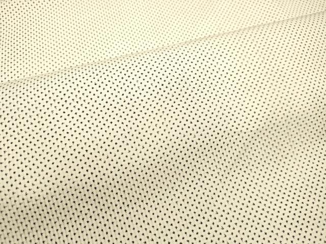 平和屋着物○本場大島紬 道中着セット 白大島 7マルキ 正絹 逸品