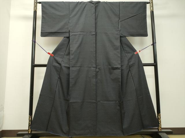 平和屋着物●本場大島紬　7マルキ　蜀江文　正絹　逸品　DAAS2246tw