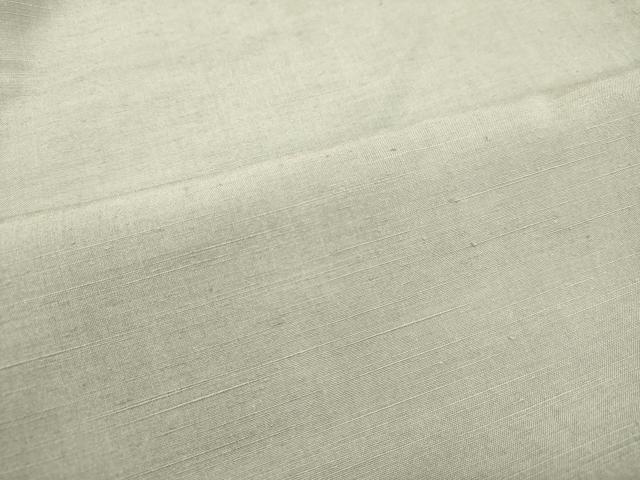 平和屋着物○上質な紬 灰青色 正絹 逸品 DAAS2259tw