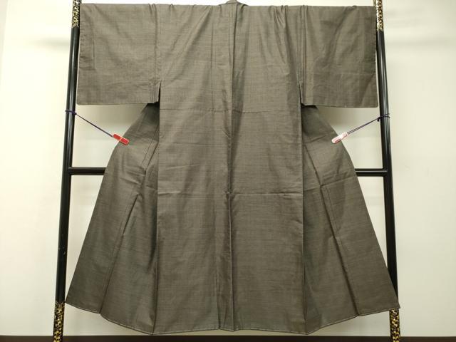 平和屋着物●男性　紬　アンサンブル　100亀甲　総詰め　正絹　逸品　未使用　DAAS2286tw 着物セット