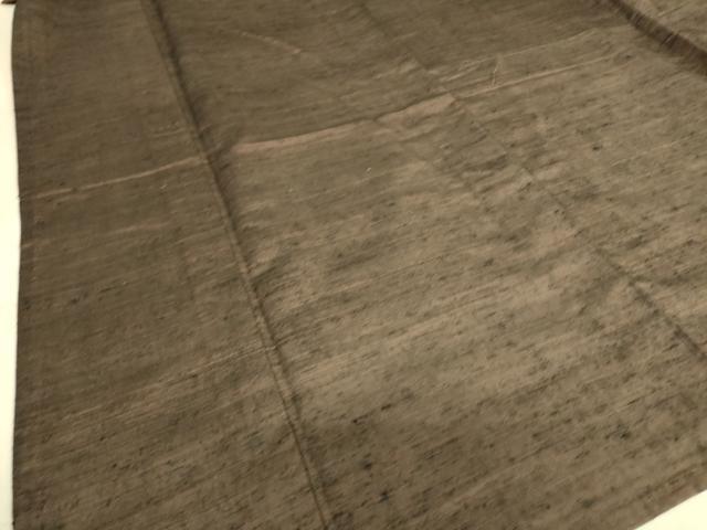 平和屋着物▽男性 紬 単衣 霞文 正絹 逸品 DAAS0335az