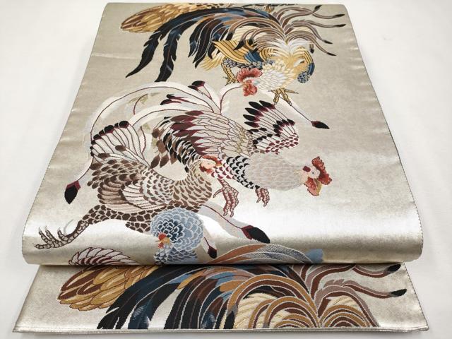 着物屋こころ■極上　西陣あさぎ　全通柄袋帯　ふるさとの詩　山静紀行　本金プラチナ箔　逸品　km436 2025年最新西陣あさぎ 帯の人気アイテム - メルカリ