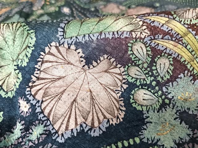 平和屋着物○訪問着 辻が花 暈し染め 金彩 正絹 逸品 AAAU0344np