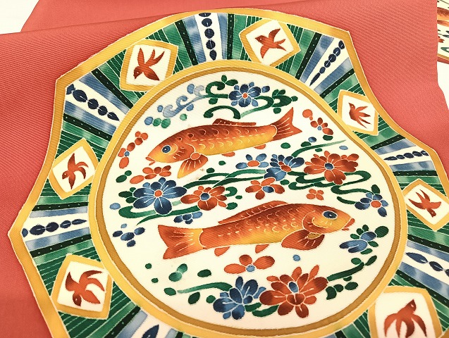 平和屋本店□極上 本加賀友禅作家 木村雨山 古田芳彩 塩瀬 九