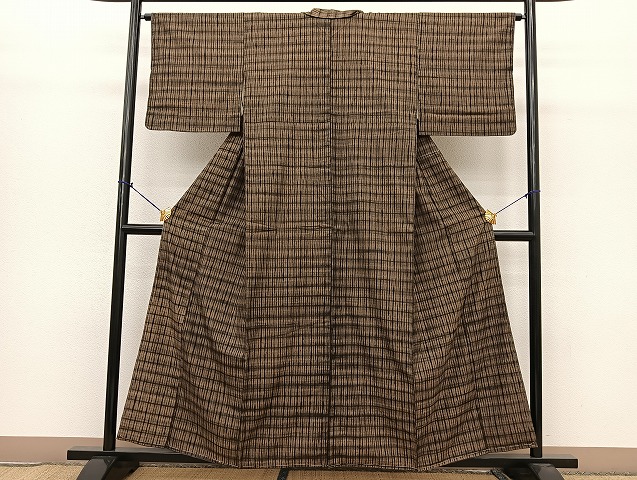 平和屋着物○東京染伝統工芸士 金田昇 両面 太鼓柄袋帯 流水