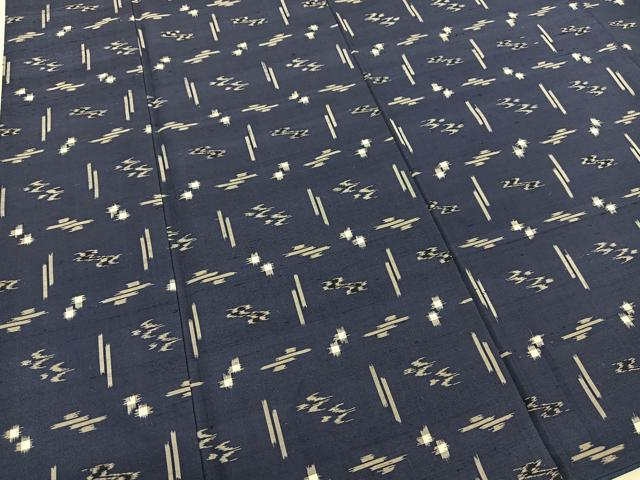 平和屋着物○本場琉球絣 紬 正絹 逸品 BAAT0852yc