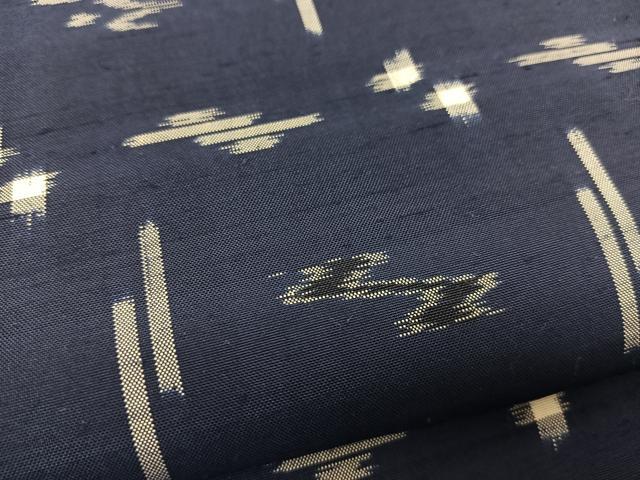 平和屋着物○本場琉球絣 紬 正絹 逸品 BAAT0852yc