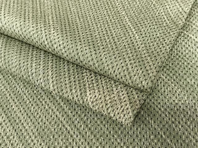 平和屋着物●白鷹お召　斜縞  　正絹　逸品　未使用　AAAV7014zg