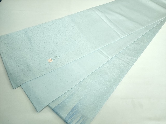 平和屋本店□極上 本加賀友禅作家 石田巳代治 太鼓柄袋帯 シルクロード