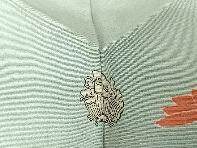 平和屋着物○本加賀友禅作家 押田正義 訪問着 草花文 正絹 逸品