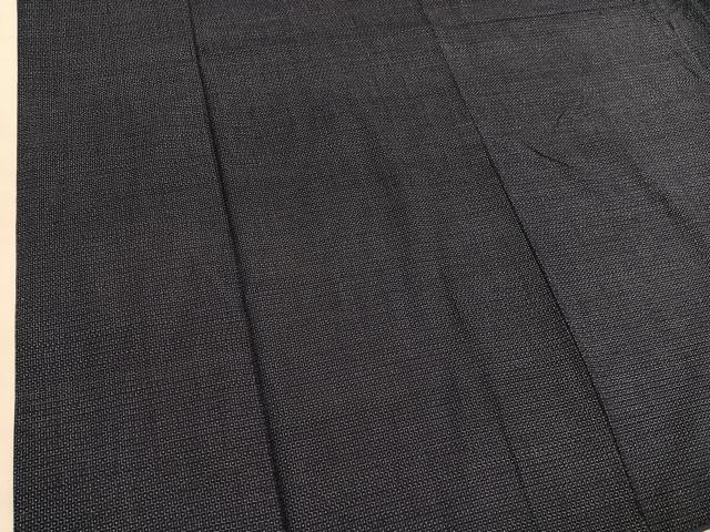 平和屋着物○男性 綿薩摩 木綿 100亀甲 正絹 逸品 BAAT6631hv