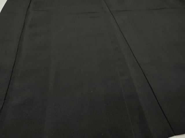 平和屋着物＃男性 黒紋付 正絹 逸品 CAAR9127id