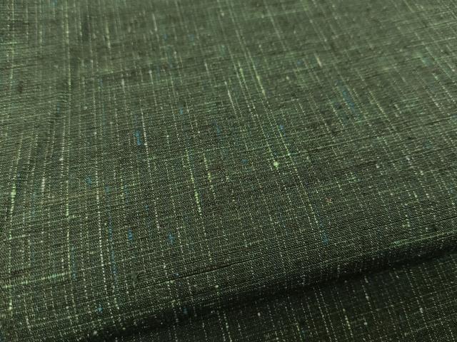 平和屋着物○男性 紬 アンサンブル 絣文様 正絹 逸品 BAAT0942yc