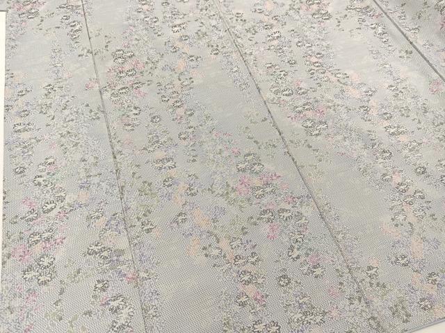 平和屋着物●本場大島紬　7マルキ　花尽くし　正絹　逸品　BAAT0969yc 平和屋着物○本場大島紬 7マルキ 花尽くし 正絹 逸品 BAAT0969yc