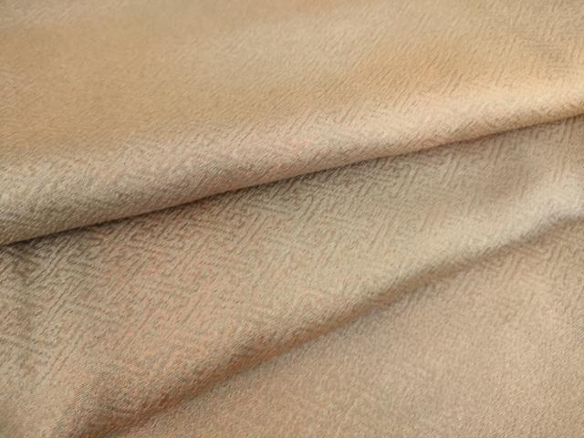 平和屋着物▽上質な小紋　単衣　霞文　正絹　逸品　未使用　DAAS0580az