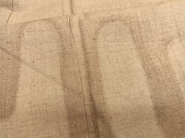 平和屋着物○訪問着 紬地 壺垂れ文様 正絹 逸品 BAAT6750hv