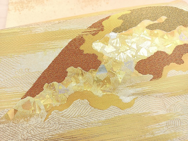 平和屋着物○金彩友禅作家 金彩の魔術師 堀省平 金煌 