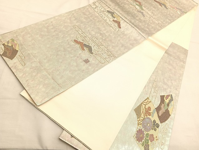 平和屋着物○金彩友禅作家 金彩の魔術師 堀省平 金煌 