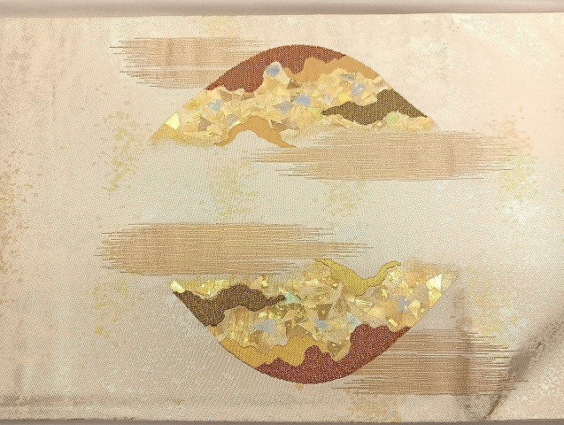 平和屋着物○金彩友禅作家 金彩の魔術師 堀省平 金煌 