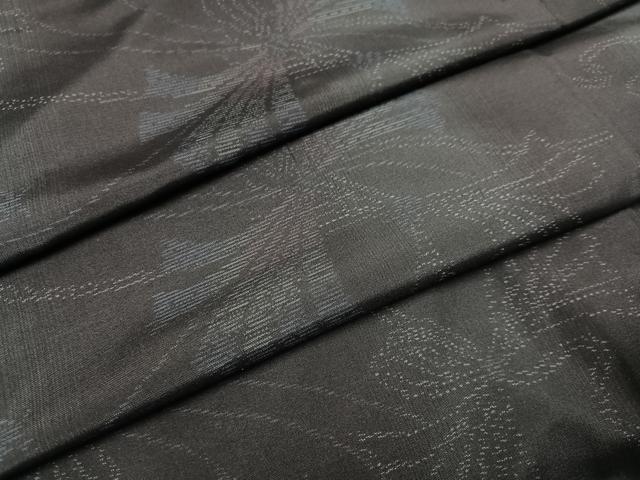 平和屋着物●本場大島紬　束ね熨斗文　正絹　逸品　AAAW1842ph