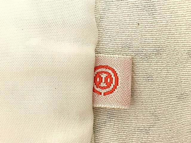 平和屋着物▽上質な小紋　単衣　花蝶文　西武百貨店扱い　正絹　逸品　BAAT9043yc_6