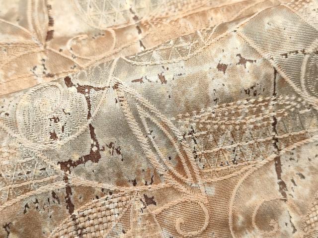 平和屋着物＃道行コート 色紙重ね霞文 暈し染め 正絹 逸品 CAAT5607id