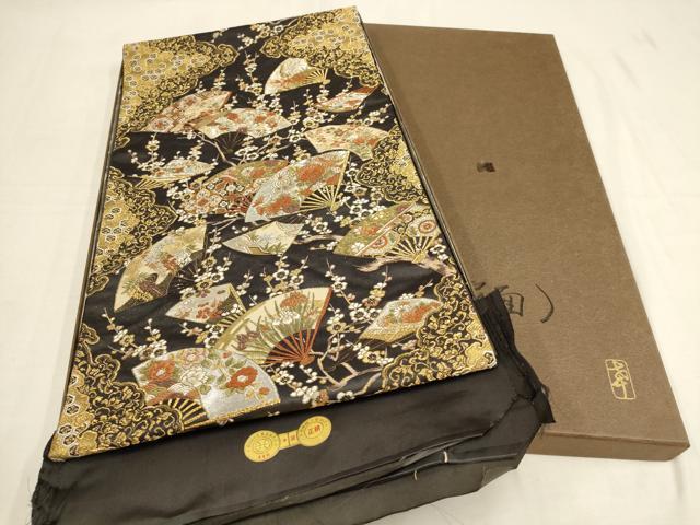 平和屋本店□極上 西陣の名門 加納幸謹製 六通柄袋帯 唐織
