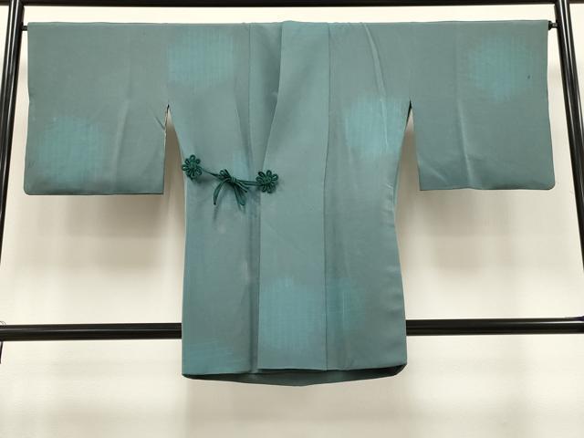 平和屋着物＃道中着　舞花文　正絹　逸品　CAAT5712id