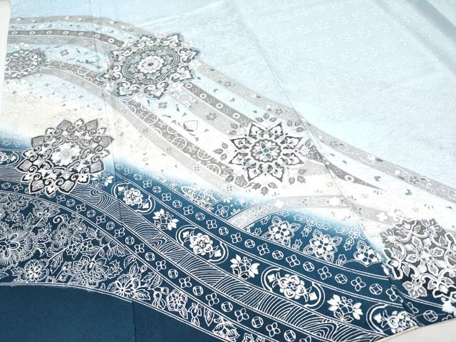 平和屋本店□極上 訪問着・長襦袢セット 螺鈿 正倉院花唐草文