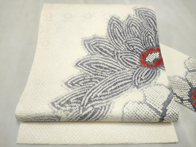 平和屋着物○名門 藤娘きぬたや・総絞り 九寸名古屋帯