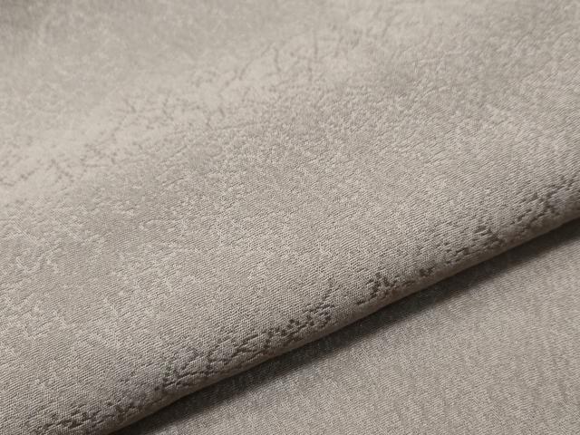 平和屋着物○上質な色無地 吉祥地紋 霞色 正絹 逸品 未使用