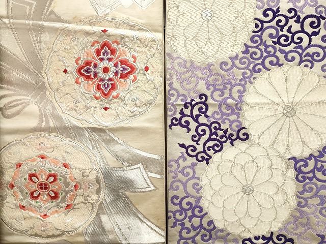 平和屋本店□袋帯 西陣 まとめて100点 鳳凰 鶴 孔雀 蝶 更紗 花