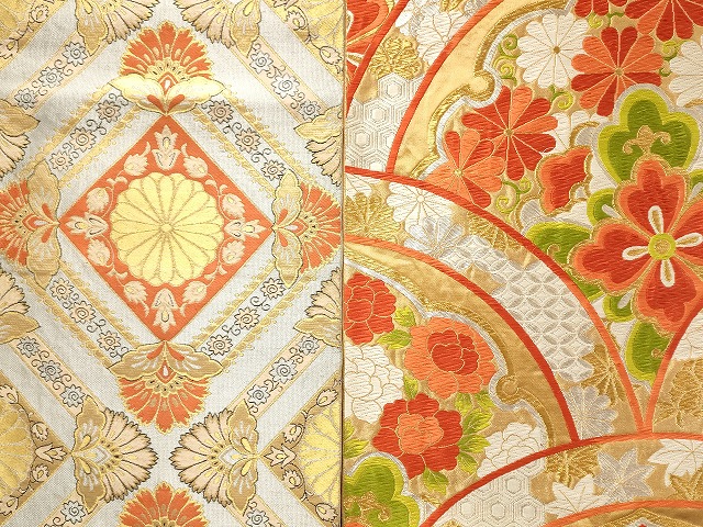 平和屋着物■袋帯 西陣 まとめて100点 鳳凰 向かい鶴 孔雀 人物 蝶 更紗 花柄 宝相華 金銀糸 など 未使用品あり 全て正絹 se3392