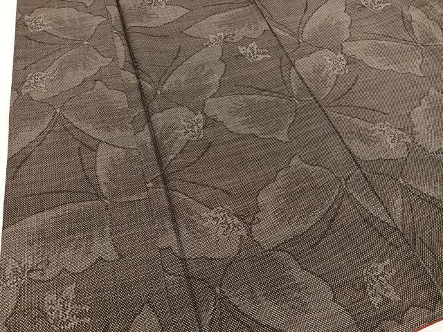 平和屋着物○本場大島紬 9マルキ 舞蝶文 正絹 逸品 CAAT7120vf