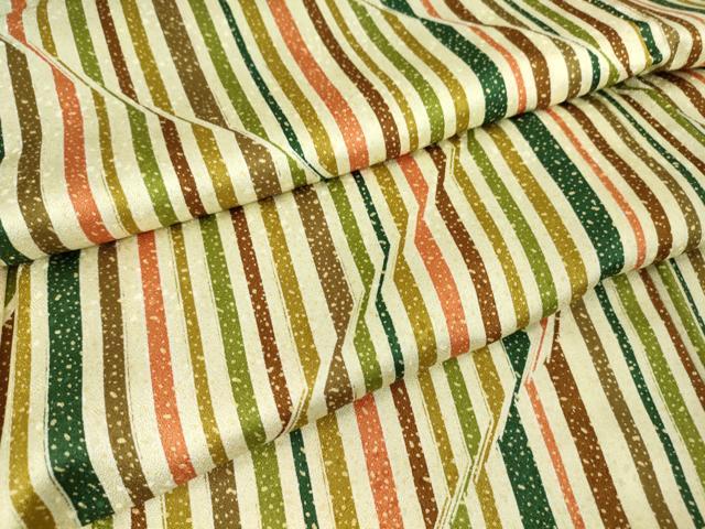 平和屋着物▽小紋　単衣　縞　洗える着物　DAAT9691az