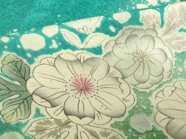 平和屋着物▽訪問着　単衣　作家物　辻が花　暈し染め　正絹　逸品　DAAT9881az_6