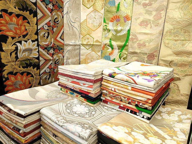 平和屋本店■袋帯 西陣 まとめて100点 鳳凰 鶴 蝶 更紗 花柄 宝相華 作家物 金銀糸 など 着用可能多数 未使用品あり 全て正絹 se3454