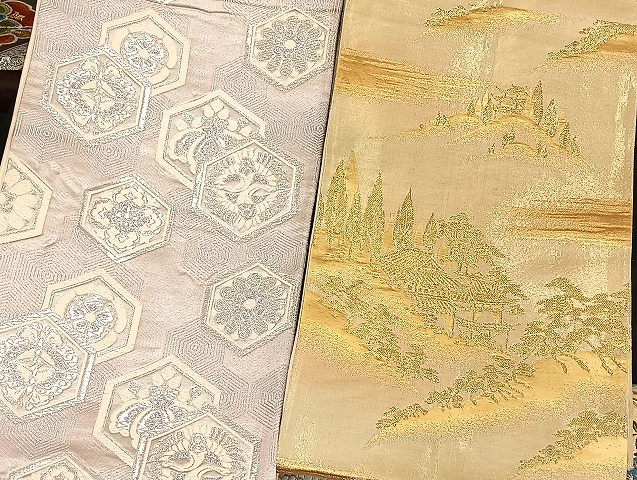 平和屋着物□袋帯 西陣 まとめて100点 鳳凰 向い鶴 向い蝶 風景