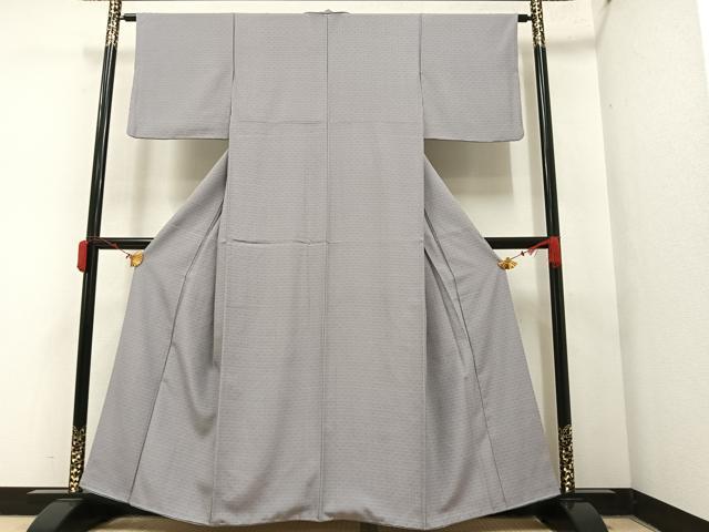 平和屋着物●上質な小紋　舞花文　正絹　逸品　AAAY7883ph 平和屋着物○上質な小紋 舞花文 正絹 逸品 AAAY7883ph