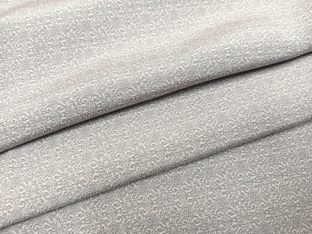 平和屋着物●上質な小紋　舞花文　正絹　逸品　AAAY7883ph